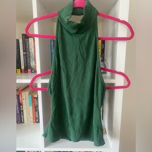 FBC Tencel Mock Neck Halter Top